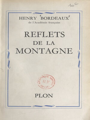cover image of Reflets de la montagne